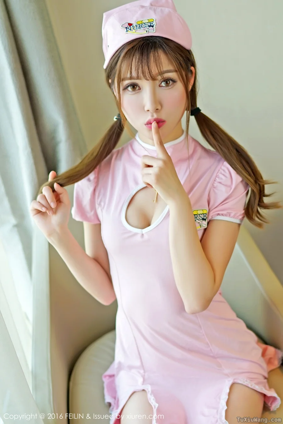 [FEILIN嗲囡囡] 2016.04.11 No.36 奶茶-Emily