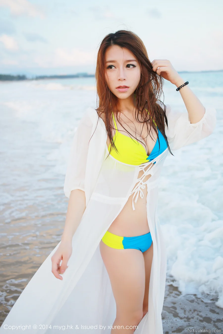 [MYGIRL美媛馆] 2014.08.14 No.7 vetiver嘉宝贝儿