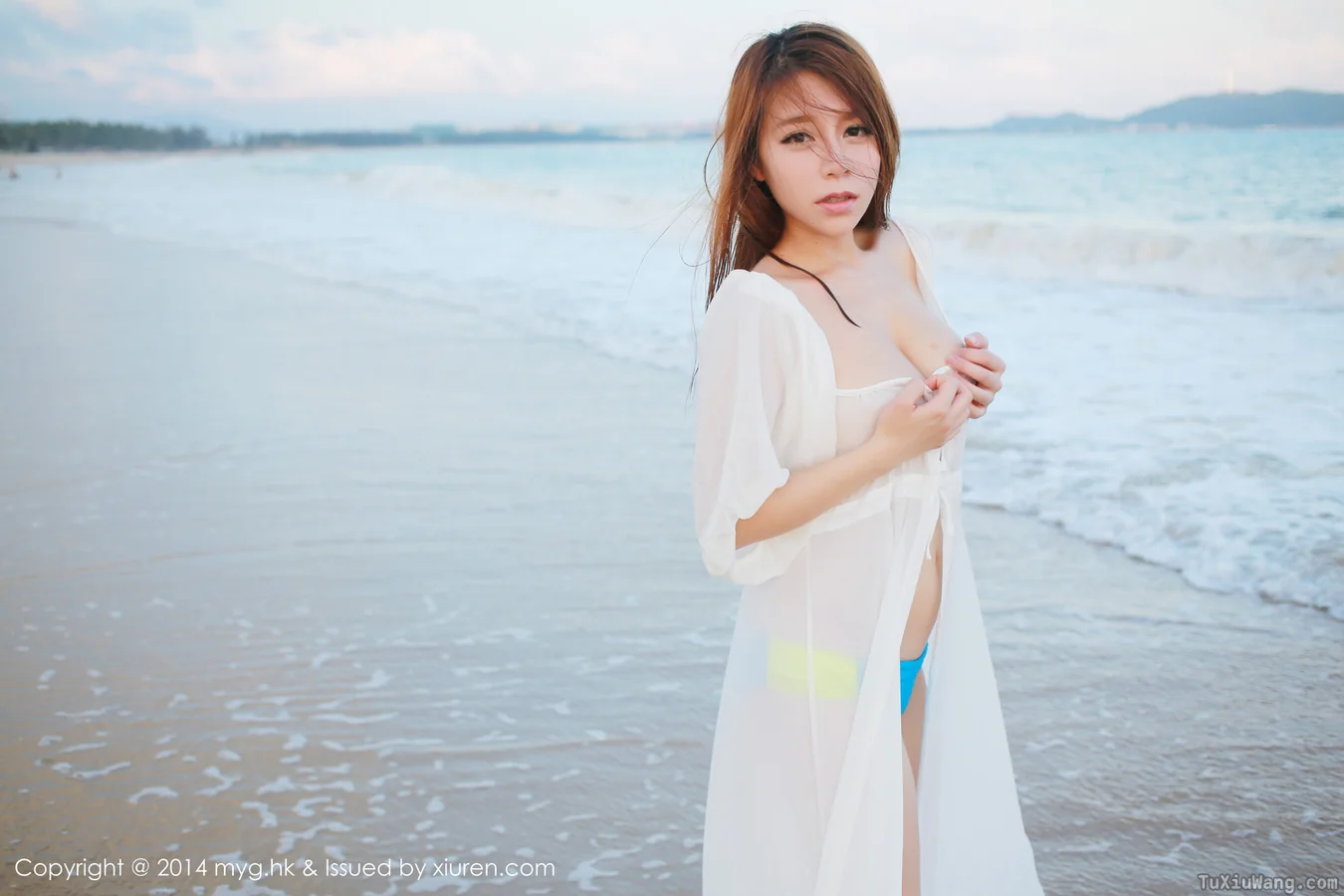 [MYGIRL美媛馆] 2014.08.14 No.7 vetiver嘉宝贝儿