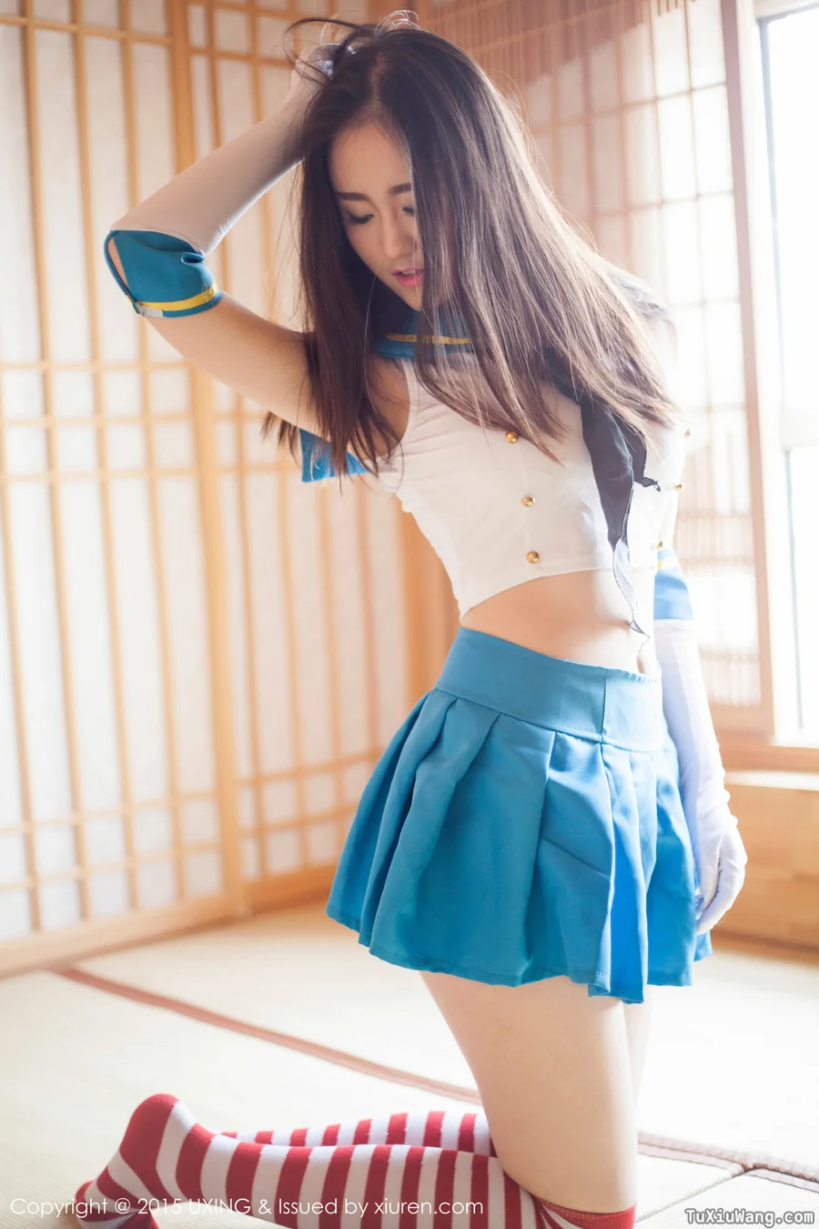 [UXING优星馆] 2015.04.27 No.5 Romi王朝朝