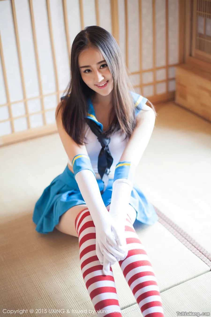 [UXING优星馆] 2015.04.27 No.5 Romi王朝朝