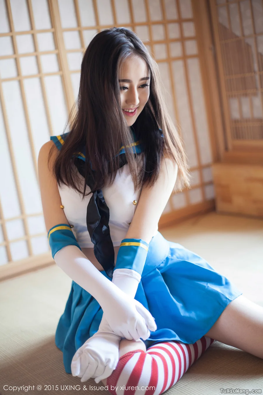 [UXING优星馆] 2015.04.27 No.5 Romi王朝朝