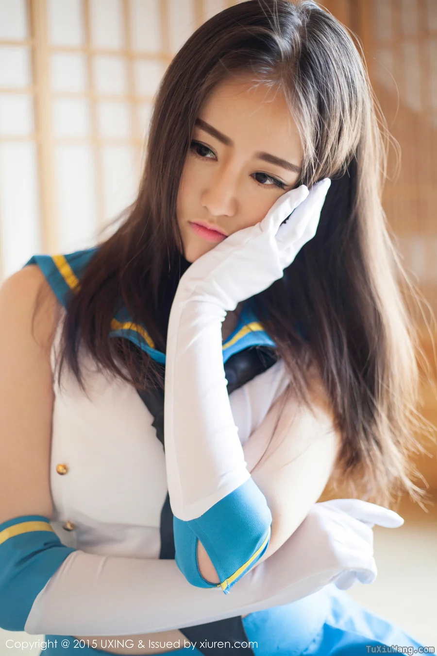 [UXING优星馆] 2015.04.27 No.5 Romi王朝朝
