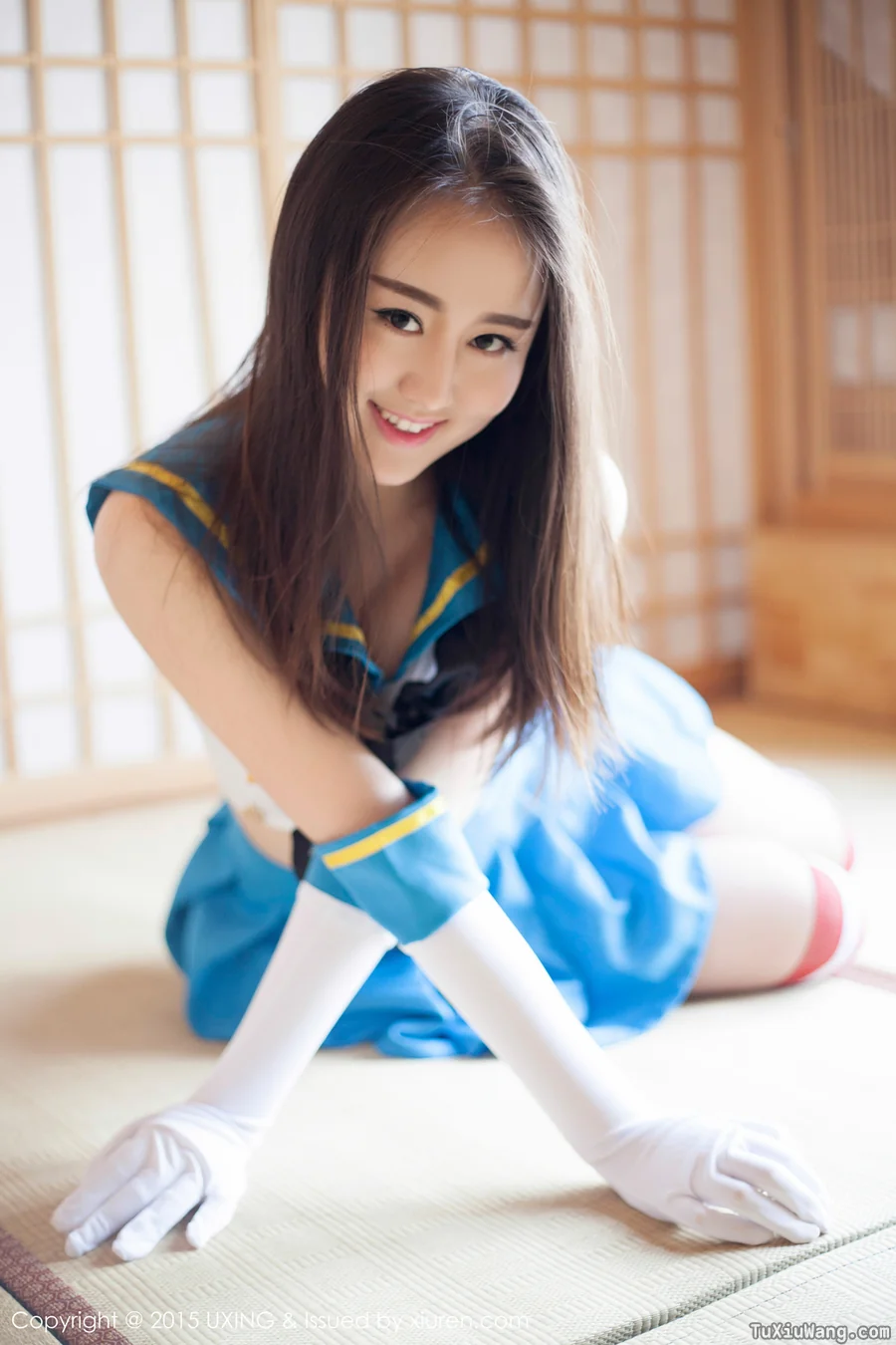 [UXING优星馆] 2015.04.27 No.5 Romi王朝朝