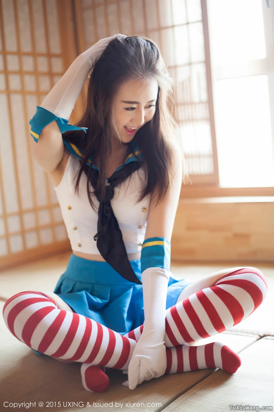[UXING优星馆] 2015.04.27 No.5 Romi王朝朝