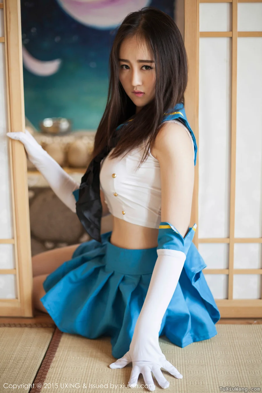 [UXING优星馆] 2015.04.27 No.5 Romi王朝朝