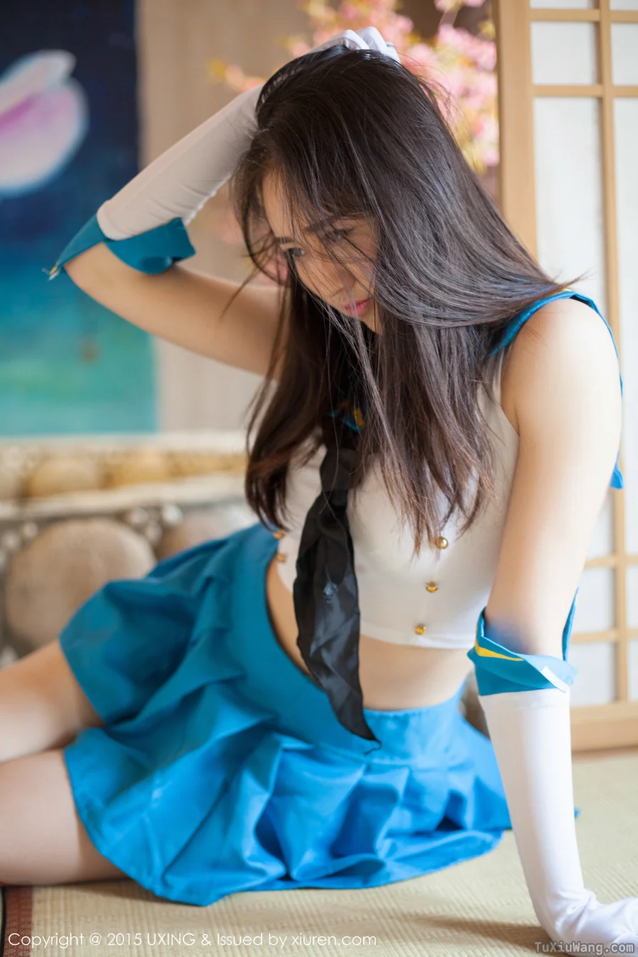 [UXING优星馆] 2015.04.27 No.5 Romi王朝朝