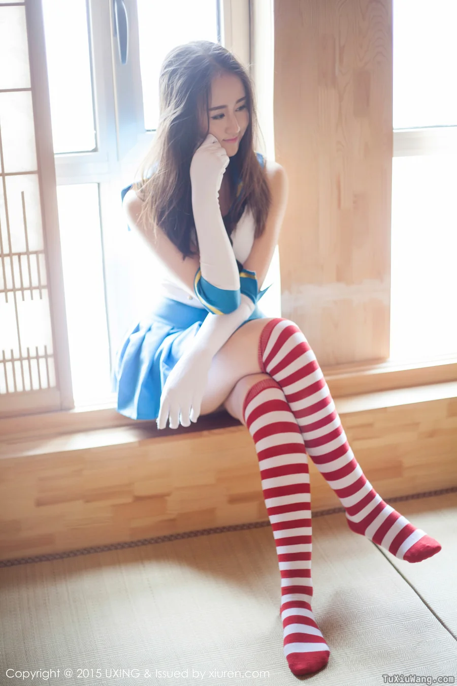 [UXING优星馆] 2015.04.27 No.5 Romi王朝朝