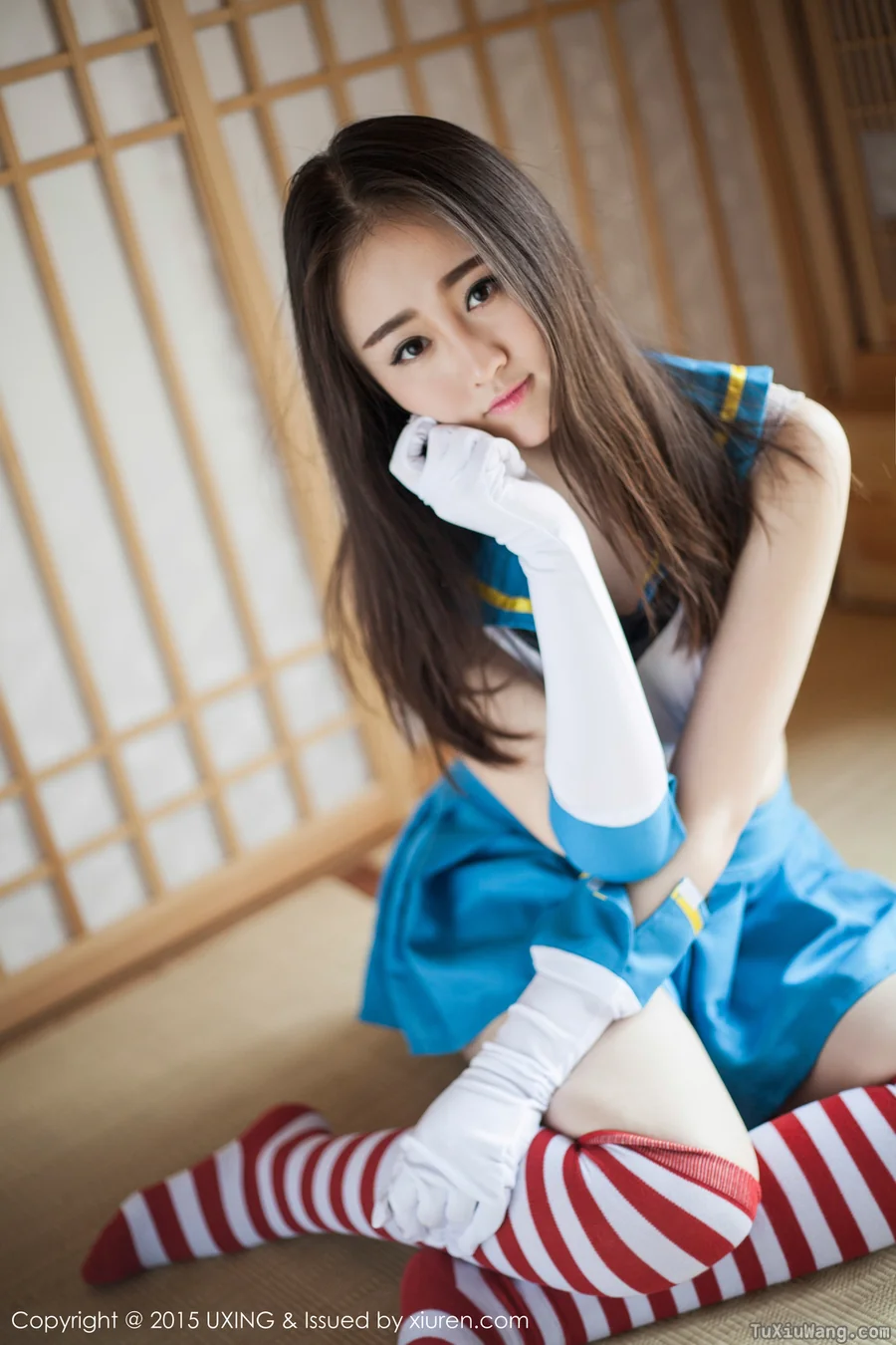 [UXING优星馆] 2015.04.27 No.5 Romi王朝朝