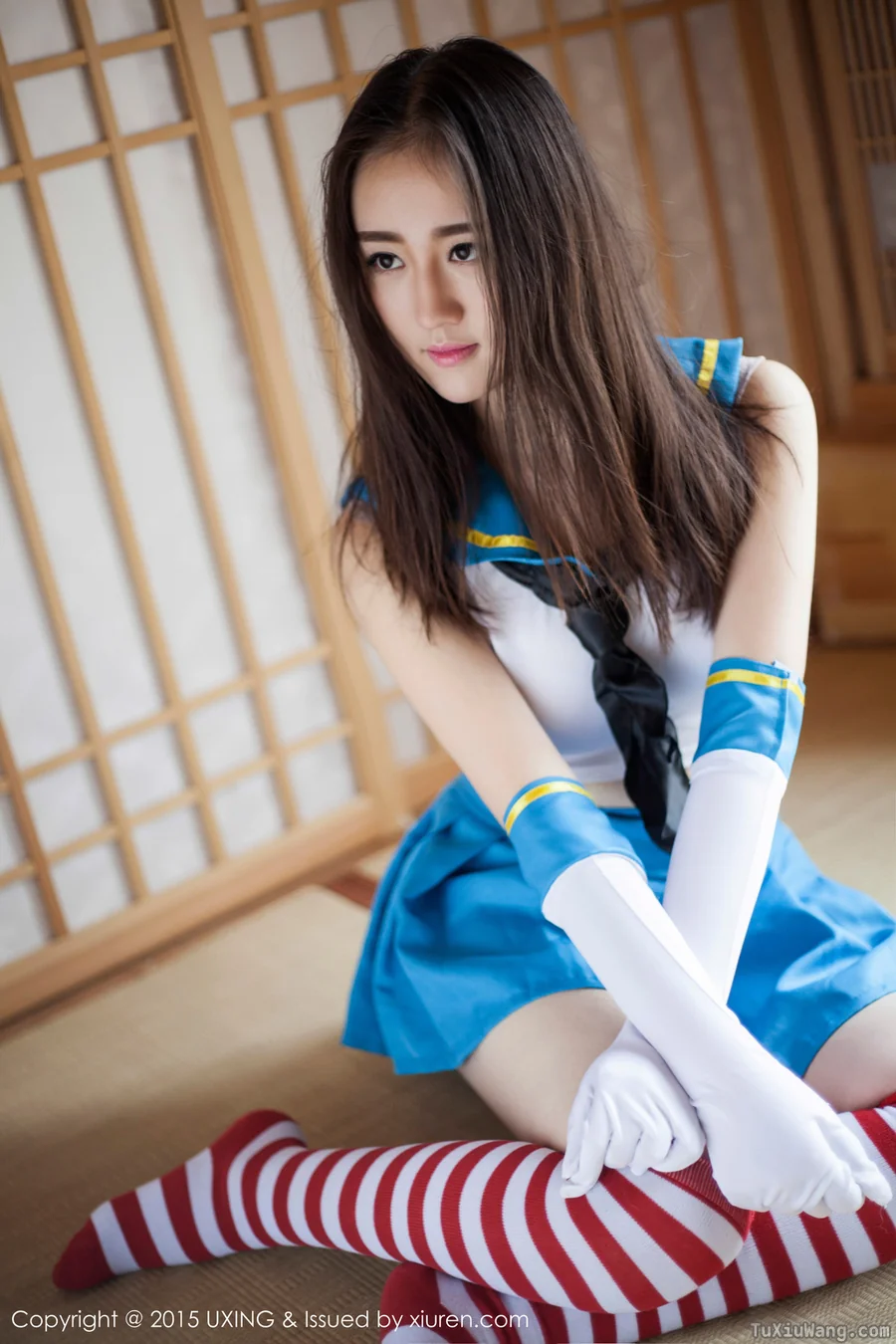 [UXING优星馆] 2015.04.27 No.5 Romi王朝朝