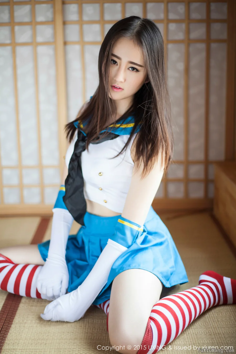 [UXING优星馆] 2015.04.27 No.5 Romi王朝朝