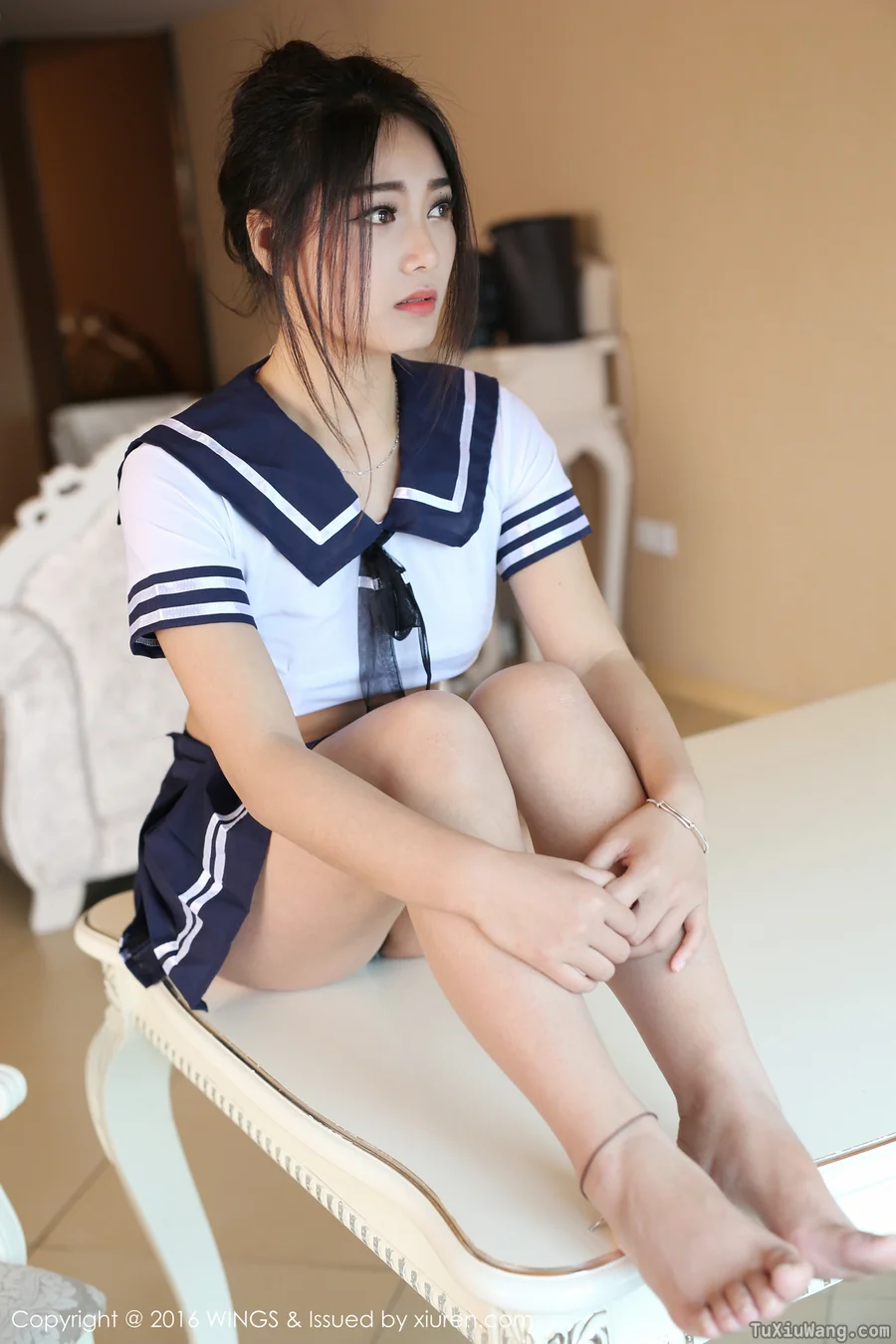 [WINGS影私荟] 2016.06.03 No.2 白微Sera