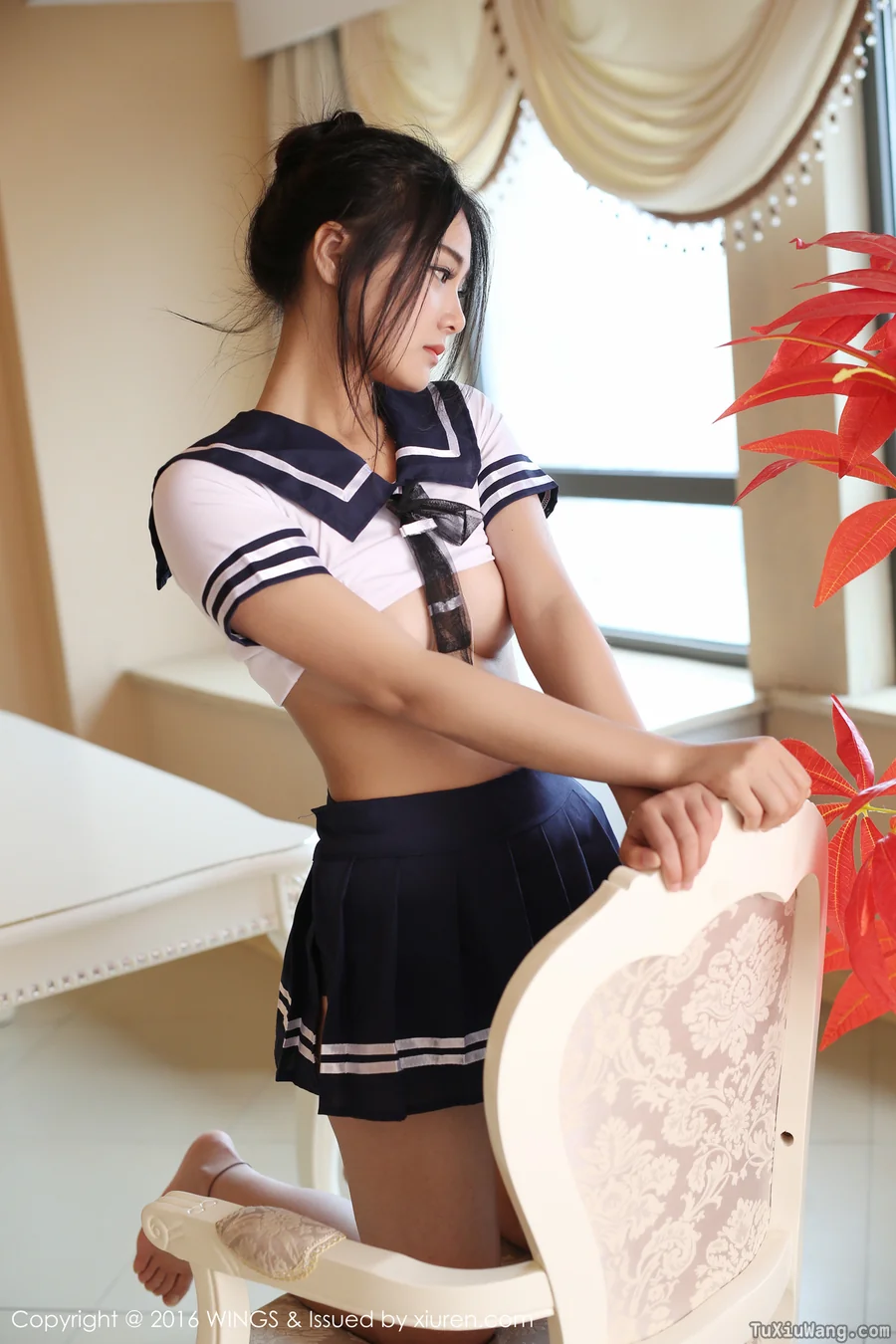 [WINGS影私荟] 2016.06.03 No.2 白微Sera