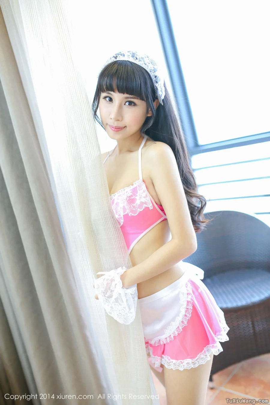 [XIUREN秀人网] 2014.05.02 No.132 涵涵Blackangela