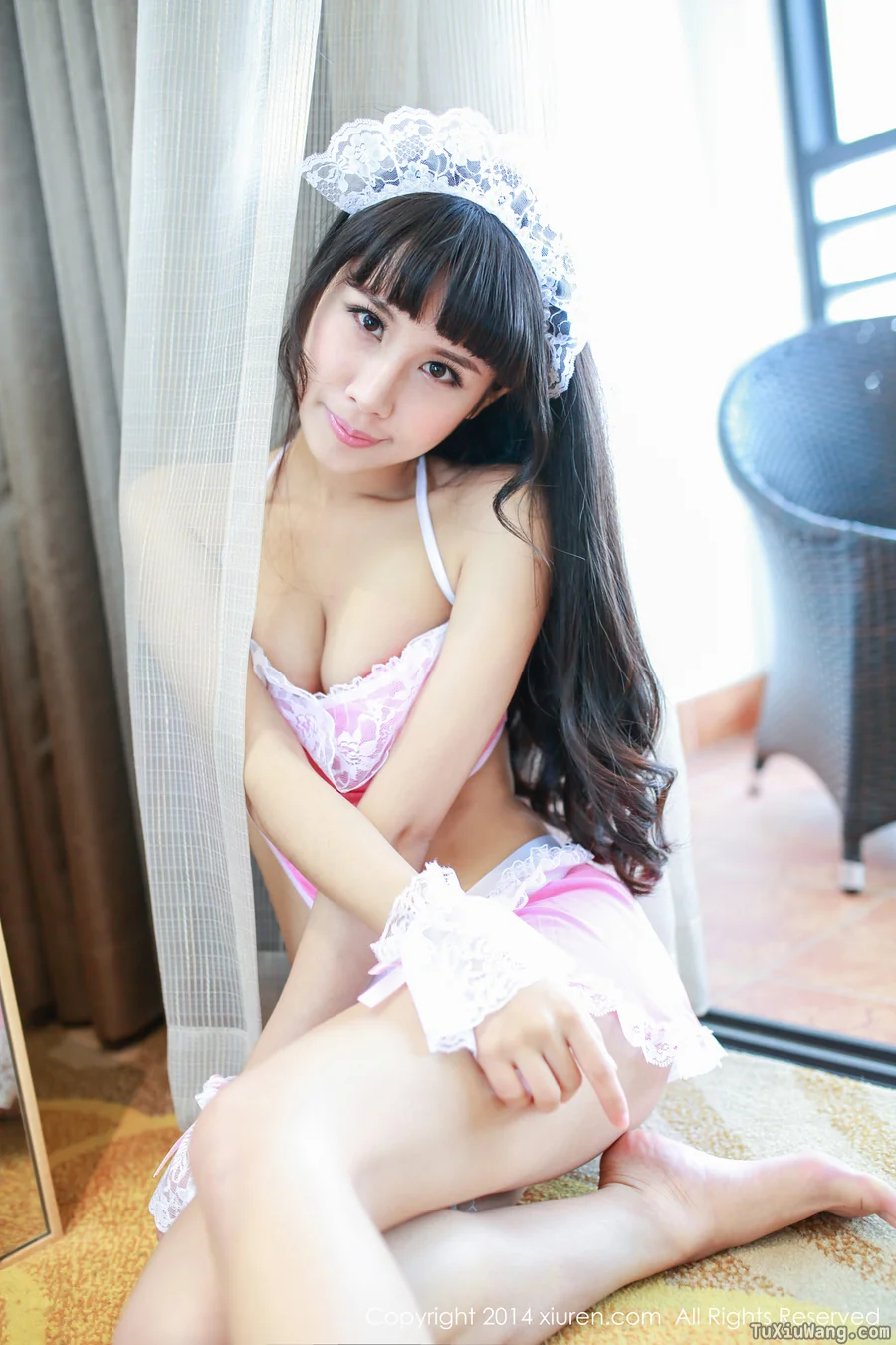 [XIUREN秀人网] 2014.05.02 No.132 涵涵Blackangela