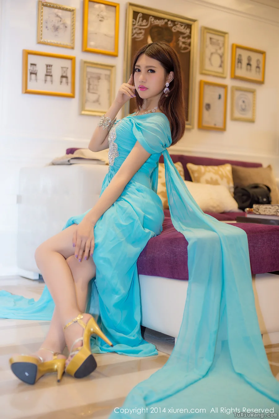 [XIUREN秀人网] 2014.06.29 No.166 绮里嘉ula