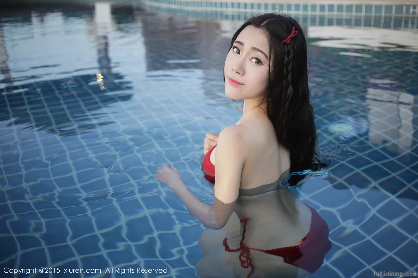 [XIUREN秀人网] 2015.12.23 No.445 兜豆靓Youlina