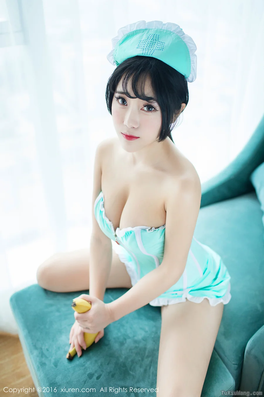 [XIUREN秀人网] 2016.06.23 No.550 兜豆靓Youlina
