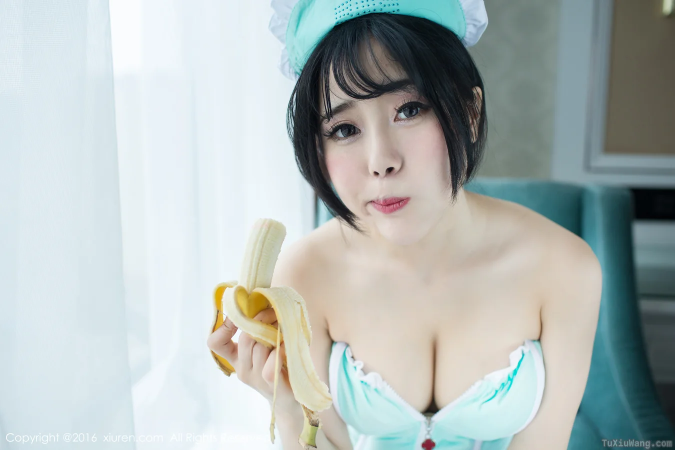 [XIUREN秀人网] 2016.06.23 No.550 兜豆靓Youlina